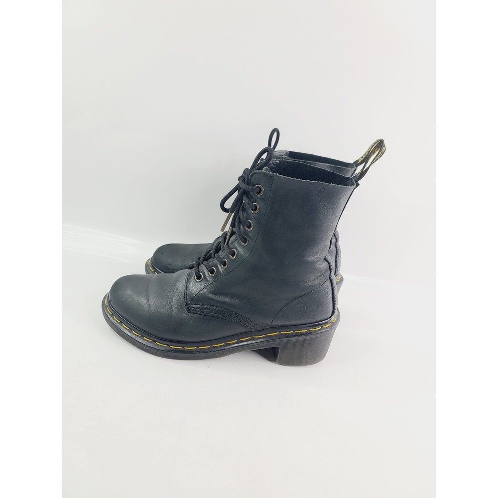 Dr. Martens Lace-Up Boots, Women, Size‎ 7, Black